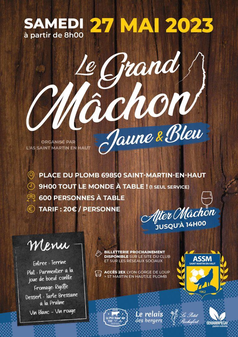 ASSM Grand Mâchon Jaune et Bleu