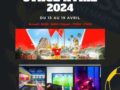 AFFICHE STAGE AVRIL 2024